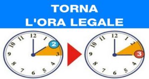 quando torna ora legale