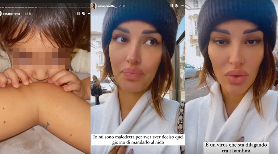 rosa perrotta problemi figlio