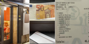 scappano senza pagare conto