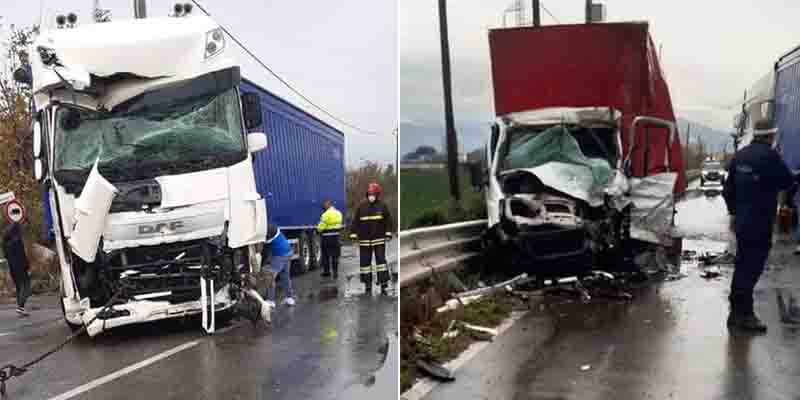 Scontro tra due camion nella zona industriale di Acerra, muore un giovane
