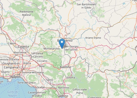 scossa di terremoto ceppaloni