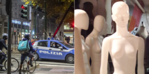 sesso manichino negozio