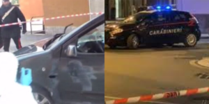 spari contro auto negozio napoli