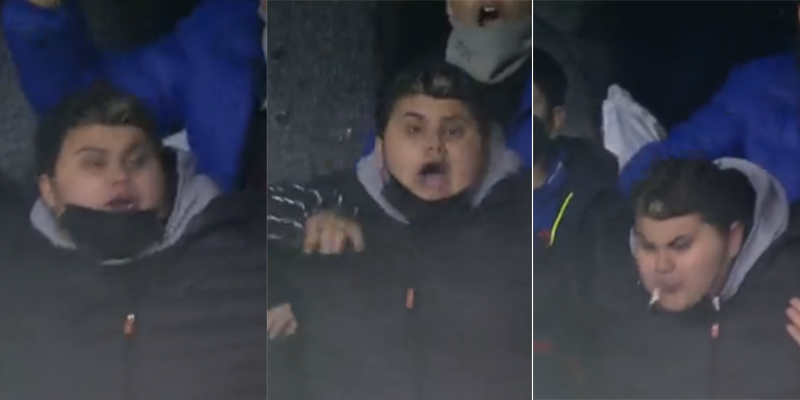 tifoso napoli stadio diego armando maradona