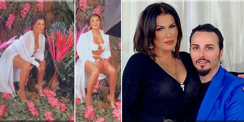 Tina Rispoli diventa stilista, modella della sua linea di costumi: "Fatemi un in bocca al lupo"