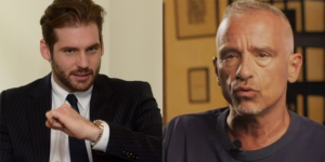 tomaso trussardi su eros ramazzotti