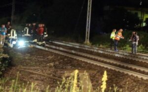 travolto ucciso da treno san marcellino