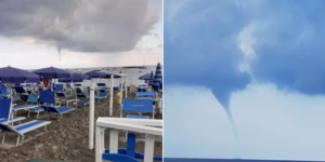 tromba d'aria a ischia