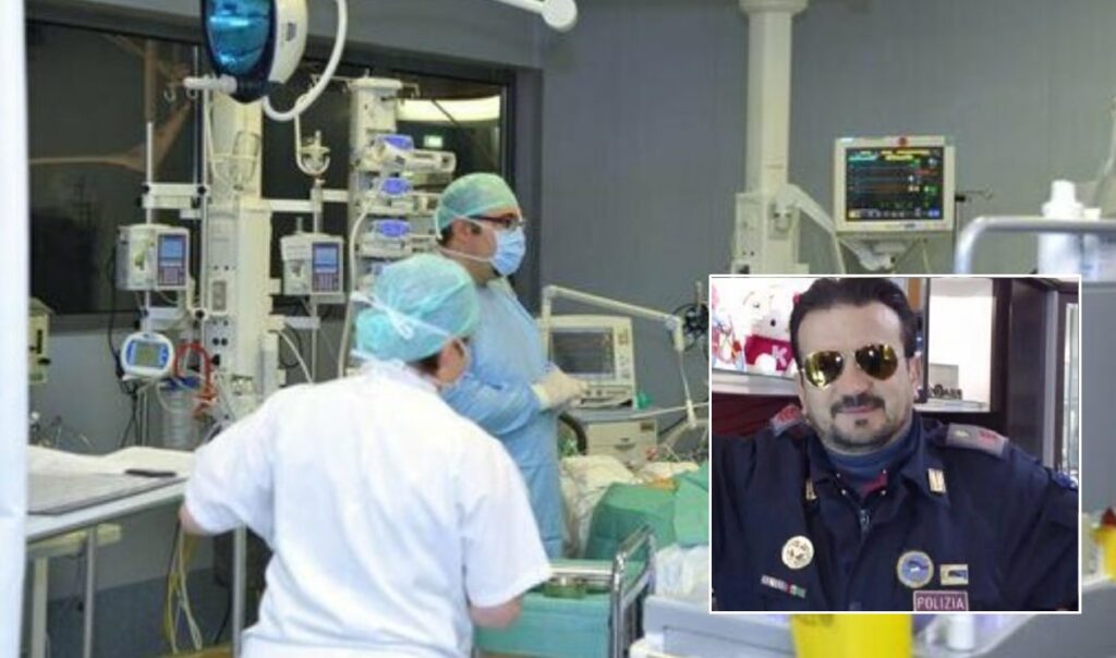 Aversa piange Vincenzo Spadarella, poliziotto e padre portato via dal Covid-19