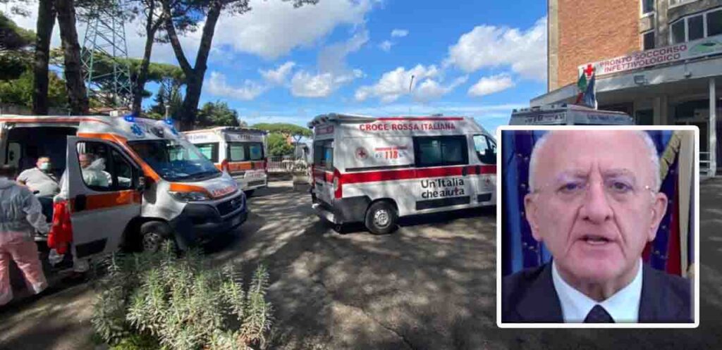 Campania zona gialla, dall'Unità di Crisi: "Hanno inciso i posti letto, qui occupazione sotto il 30%"