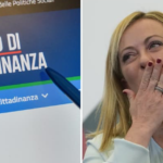 Giorgia Meloni e il reddito di cittadinanza