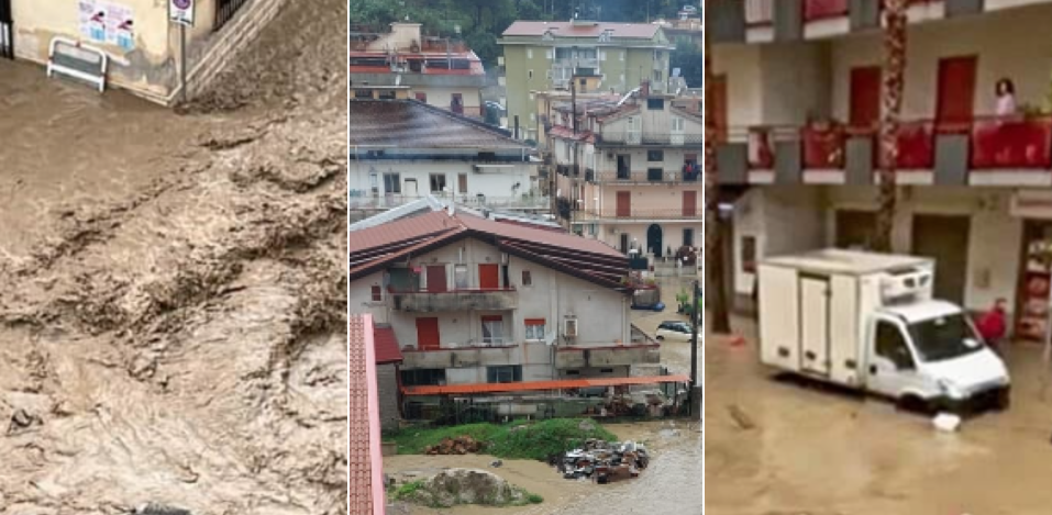 Alluvione in Cilento