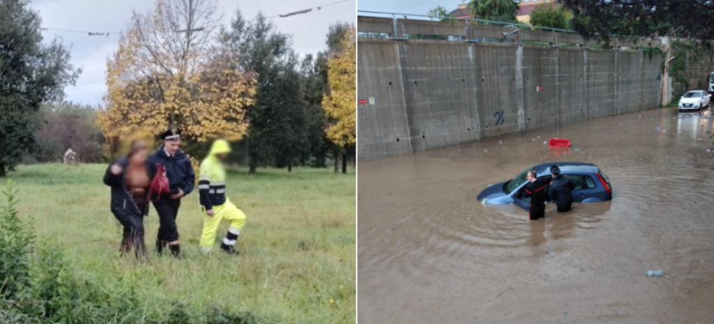 Donna salvata dai carabinieri a Villaricca