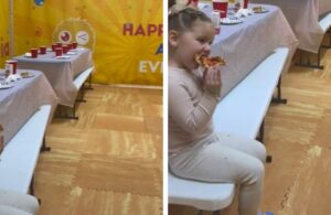 Festeggia il compleanno da sola