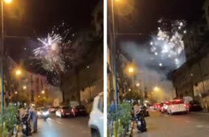 Fuochi d'artificio serenata