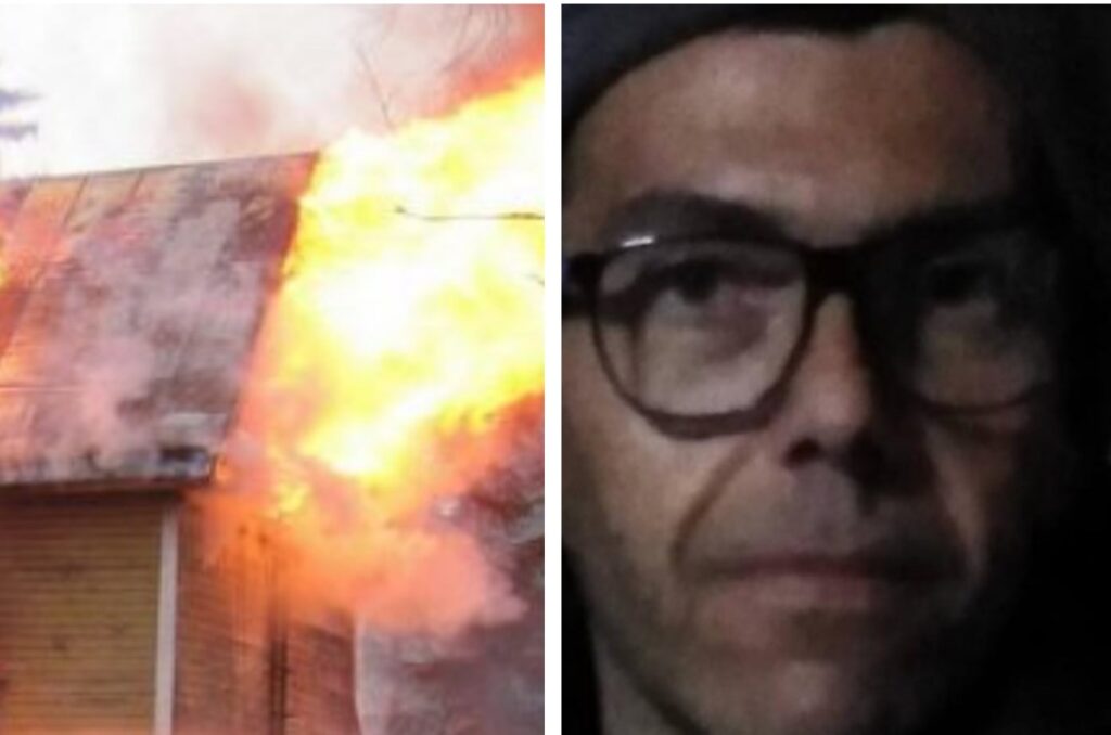 Giuseppe muore in un incendio