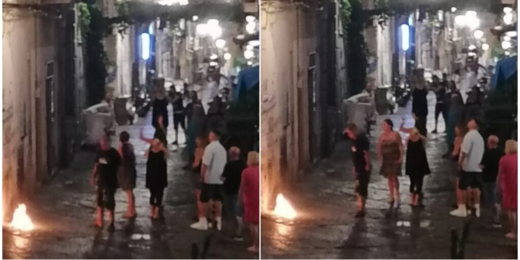 Fuochi d'artificio ai Quartieri Spagnoli