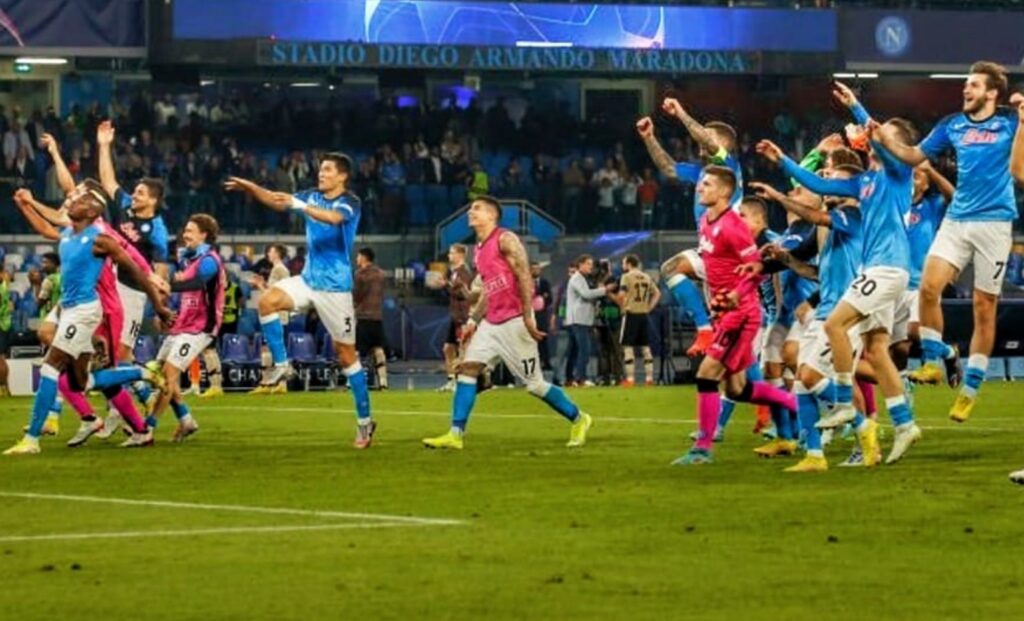 Il calcio paradisiaco del Napoli