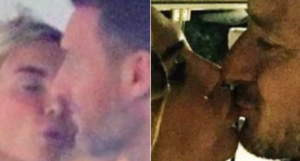 Il primo bacio in pubblico di Francesco Totti e Noemi Bocchi