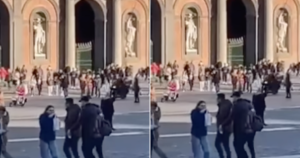 Inseguimento scooter piazza del Plebiscito