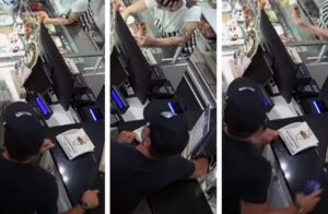 Ladro ruba telefono Casa Infante