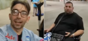 Napoli-Ajax disabili