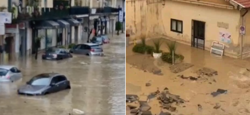 Nubifragio ad Agropoli