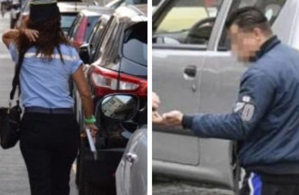 Parcheggiatore aggredisce ausiliare