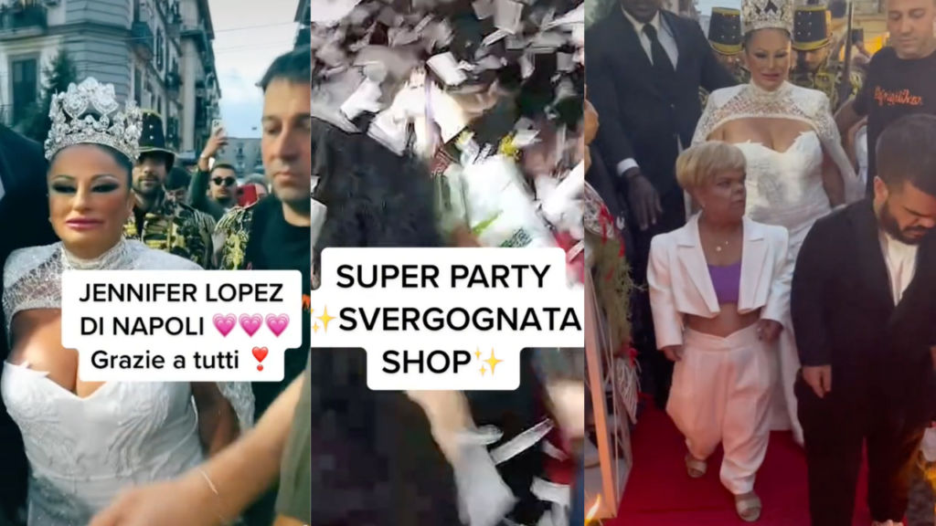 Rita De Crescenzo, urla e applausi alla festa super-lussuosa per inaugurare lo Svergognata Shop