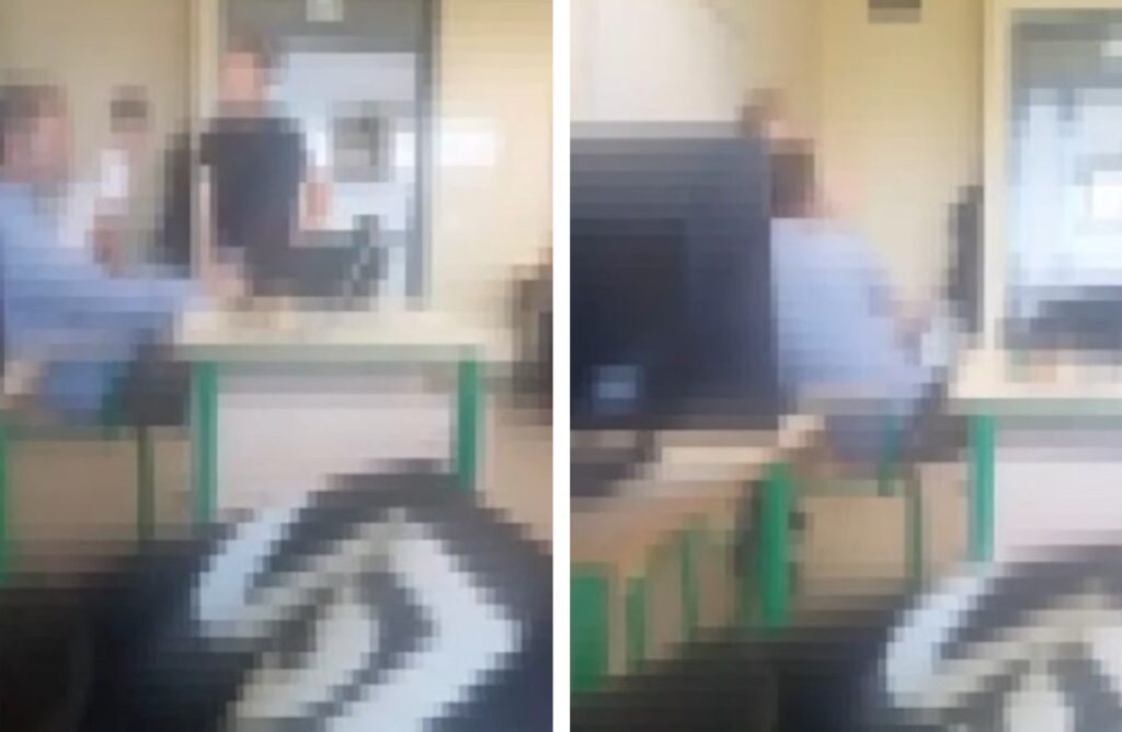 Pugno in pancia allo studente