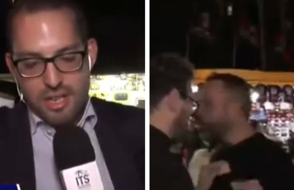 Aggredito giornalista napoletano