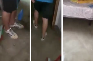 Casa allagata a Crispano