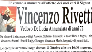 Addio a Vincenzo Rivetti
