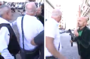 Luca Abete aggressione