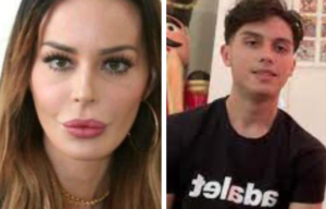 Nina Moric pace con il figlio Carlos