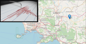 Scossa di terremoto in Irpinia