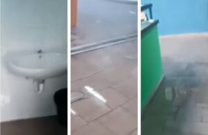 Scuola derubata e allagata