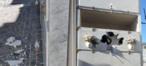 Tombe rotte cimitero Frattamaggiore