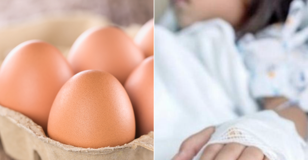 Uova ritirate per la salmonella