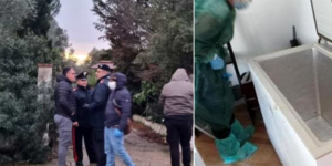 cadavere donna trovato congelatore