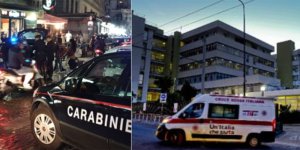 gli danno fuoco sanità