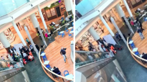 incidente centro commerciale