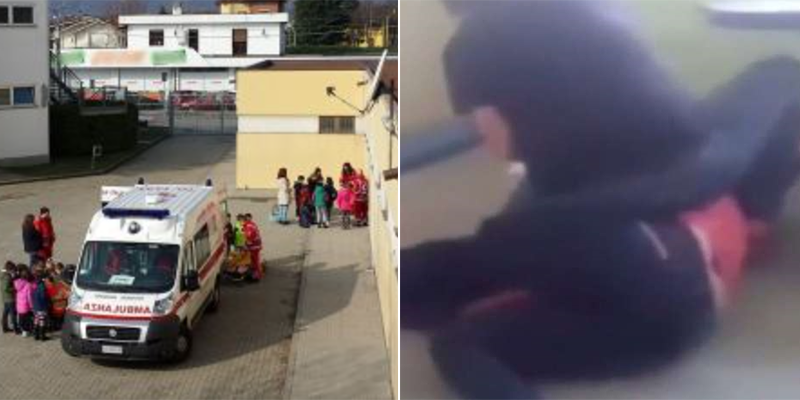 maestra picchiata scuola elementare pomigliano