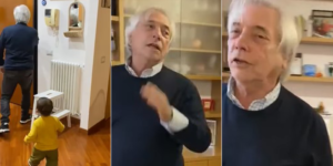 nino d'angelo gioca con la nipote