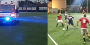 partita calcetto finisce nel sangue napoli