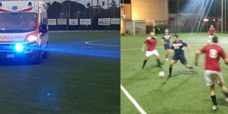 partita calcetto finisce nel sangue napoli