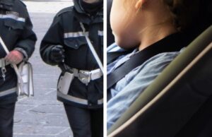 Agenti salvano bimbo