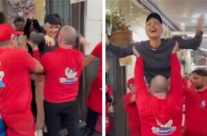 Arisa in volo da Nennnella