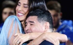 Belen Rodriguez e Maradona