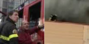 Esplosione al centro direzionale